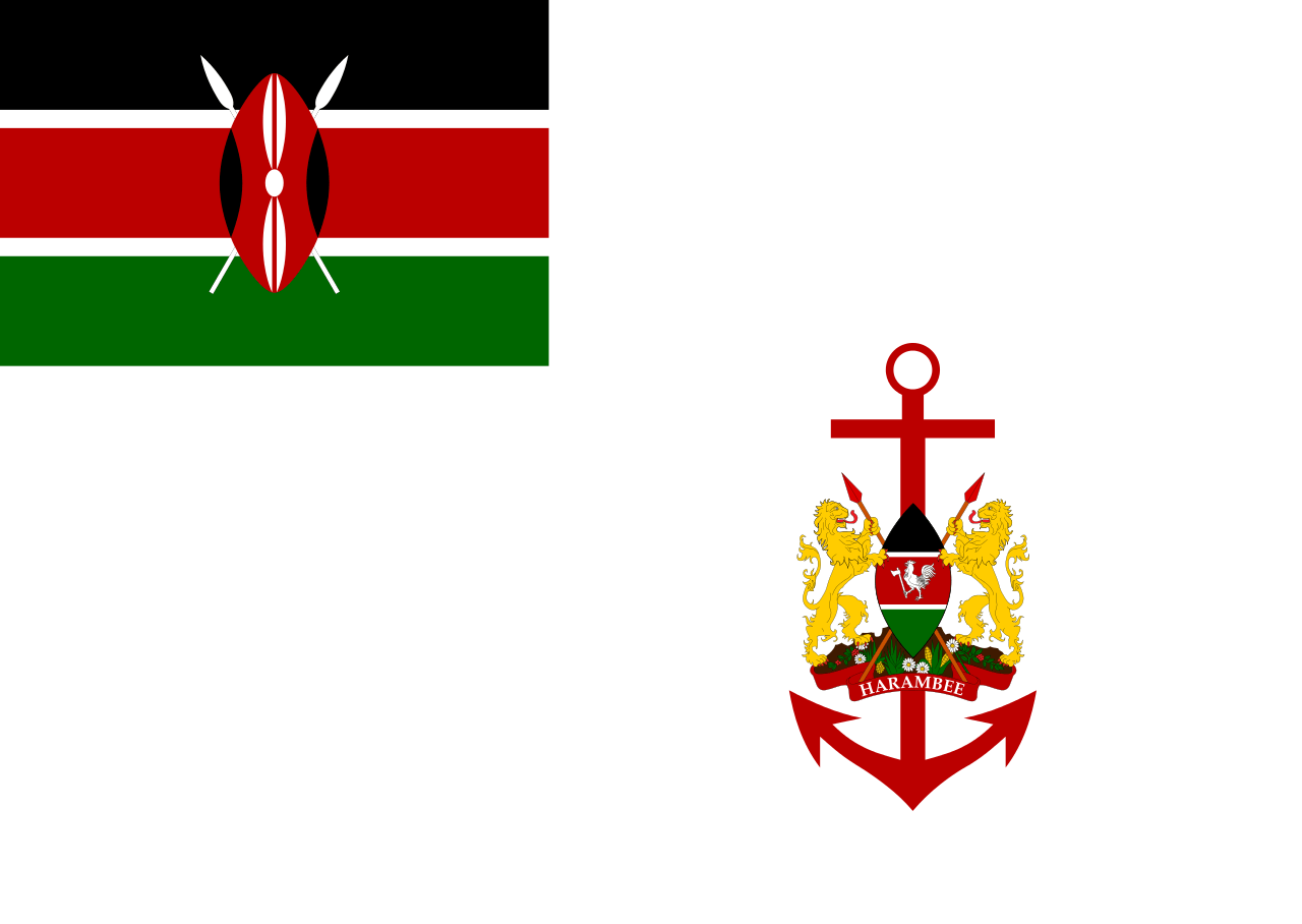 Presidential Color of the Kenyan Navy