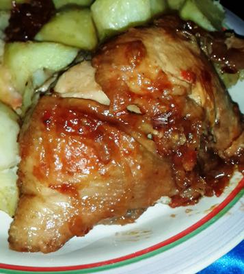 Kenya Recipes - Glazed Chicken,