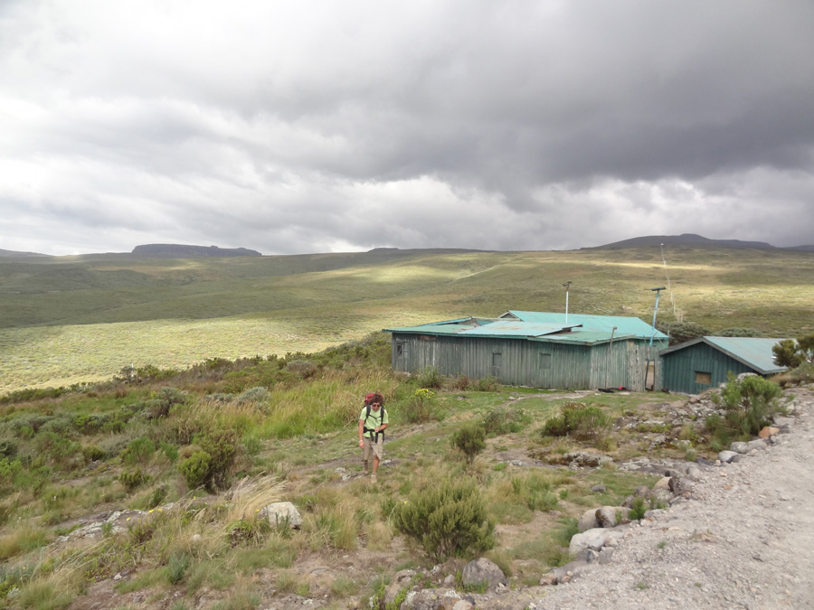 Old Moses base camp, Mount Kenya
