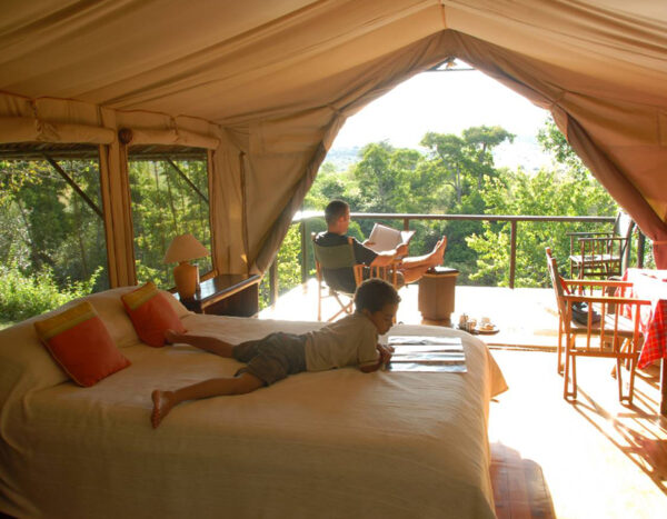 Kenya family safari tours Sekenai camp luxury adventure
